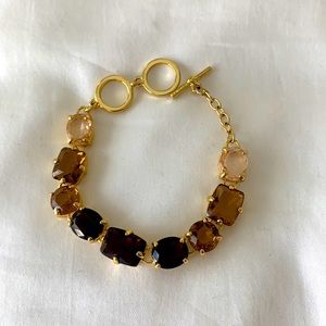 Beautiful Carolee ombré style gemstone bracelet